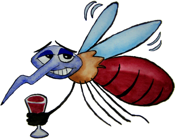free cartoon mosquito clipart - photo #10