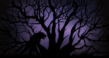 O_Darkness of Night_Silhouette _tree_werewolf_dja_07-25-2012