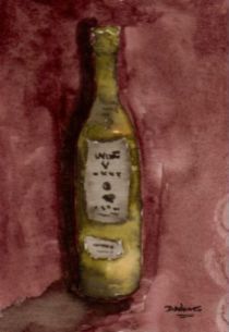 P_Wine Bottle_watercolors_9-25-2012