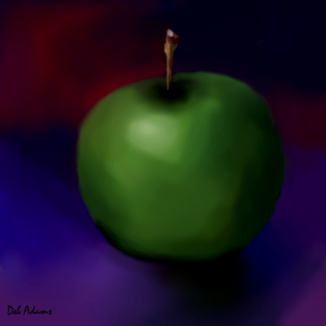 apple-digital painting-2013-04-20-da