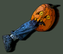 Halloween-pumkin-leg-background