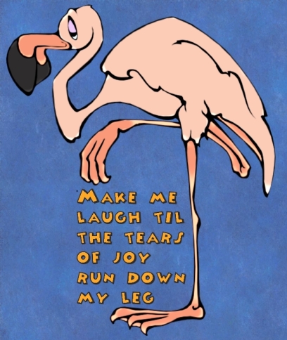 Flamingo-laugh